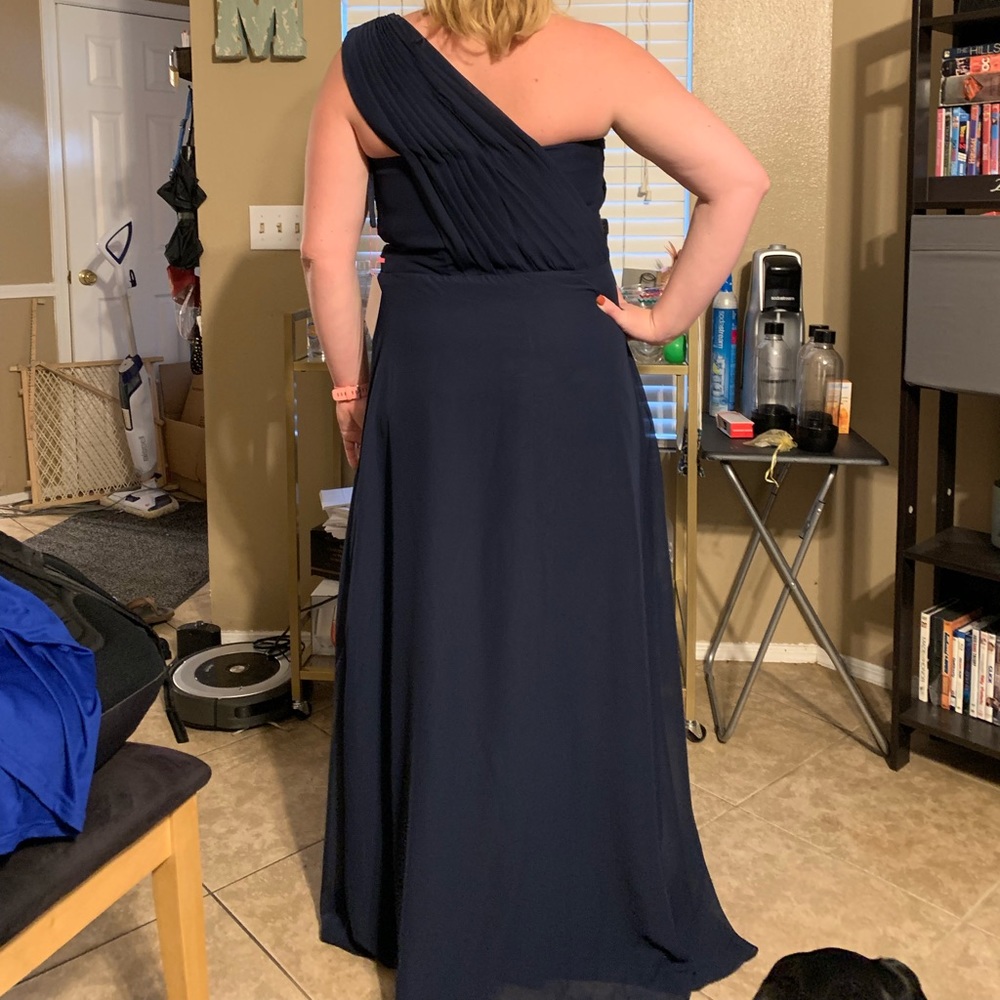 Navy blue bridesmaids dress - Picture 3 of 3